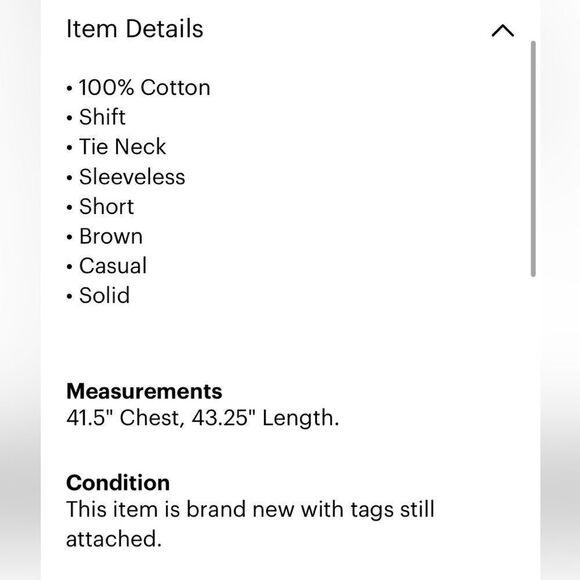 Seen Worn Kept embroidered dress NWT - Picture 3 of 3